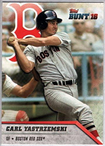 Topps Bunt 166 Carl Yastrzemski Kırmızı Sox MLB Beyzbol Kartı NM-MT