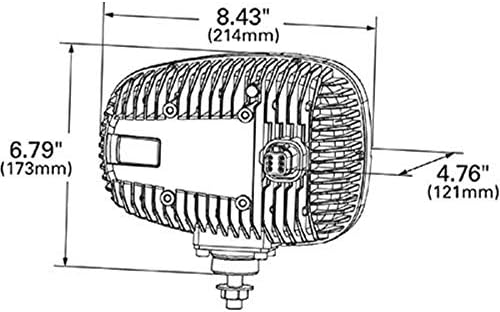 Grote 84661-4 ısıtmalı LED kar küreme ışık kiti