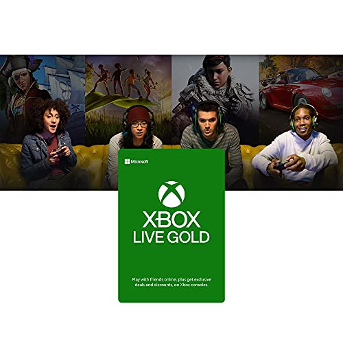 Xbox Live Gold: 12 Aylık Üyelik [Dijital Kod]