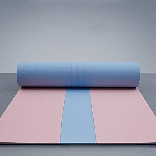 ZHANGJİNYİSHOP Yoga Mat 8MM Yoga Mat Kadın Acemi Kalınlaşmak Yuga Spor Mat Erkek Yoga Mat Kat Mat Ev Ekstra Kalın Egzersiz