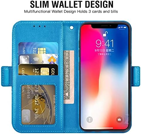 Asuwish ıle Uyumlu iPhone Xs Max Cüzdan Kılıf ve Temperli Cam Ekran Koruyucu Kapak Çevirin Kredi kart tutucu Cep Telefonu Kılıfları