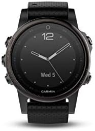 Garmin fēnix 5s, Premium ve Sağlam Küçük Boyutlu Çoklu Bağlantı Noktalı GPS Akıllı Saat, Gümüş / Siyah