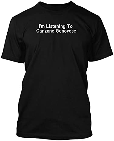 Canzone Genovese'yi Dinliyorum-Erkek Yumuşak ve Rahat Tişört