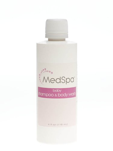 Medline MSC095020 Bebekler ve Yetişkinler için MedSpa Şampuanı, 4 oz (60'lı Paket)