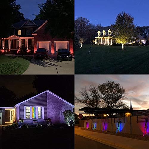 Zemin Işıklarında 3W RGB LED, Dış Mekan Peyzaj Aydınlatması, RGB Renk Değiştiren LED Kuyu ışıkları, Araba Yolu, Güverte, Basamak,
