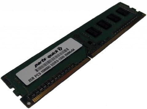 2 GB Bellek Yükseltme Gigabyte GA-Z77M-D3H-MVP Anakart DDR3 PC3 - 10600 1333 MHz DIMM Olmayan ECC Masaüstü RAM (parçaları-hızlı