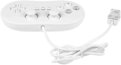 Nintendo Wii Remote için GPCT [Ergonomik] Hafif [Kablolu] Klasik Oyun Denetleyicisi Pro. Yönlü Ped ve Çift Analog Joystick