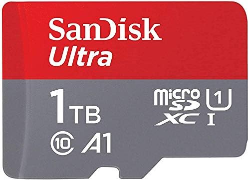 Ultra 1 TB microSDXC, SanFlash ve SanDisk tarafından Doğrulanan BLU ONE Plus için Çalışır (A1/C10/U1/8 k/120MBs)