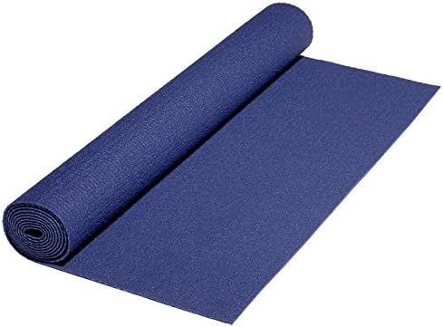 Bheka Deluxe Uzun Ömürlü Yoga Mat Koyu Mavi 66 İnç Uzunluğunda ve 24 İnç Genişliğinde