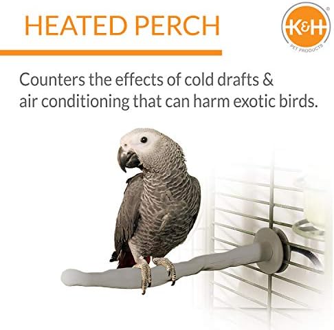 K & H Pet Ürünleri Termo-Levrek Isıtmalı Kuş Levreği