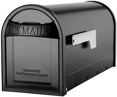 Mimari Posta Kutuları 8760B-10 Carlisle Postmount Posta Kutusu, Büyük, Siyah
