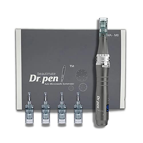 Dr. Kalem Ultima M8 Profesyonel Microneedling Kalem-Kablosuz Derma Otomatik Kalem - Yüz ve Vücut için En İyi Cilt Bakımı Aracı