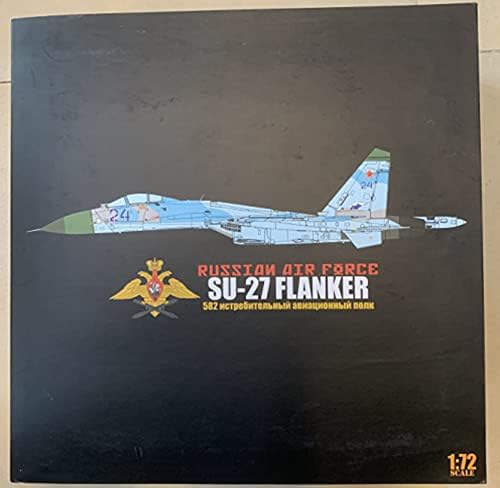 T-Oyuncak 1/72 Ölçekli Askeri Sukhoi Su-27 Fighter Flanker Plastik Modeli, Yetişkin Oyuncaklar ve Hediye, 5. 6X5. 7 İnç