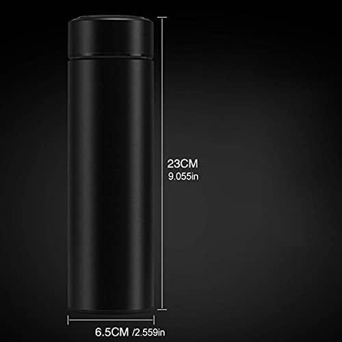 NC Akıllı Vakum Kupa Paslanmaz Çelik Su Şişesi LED Dijital Sıcaklık Göstergesi Kahve Kupa Akıllı Vakum Kupa 500 Ml