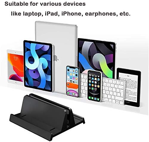 Dikey Dizüstü Standı Tutucu, Yeni Tasarlanmış Ayarlanabilir Masaüstü Dizüstü Dock MacBook Pro Air,iPad,HP,Dell,Microsoft Surface,Lenovo