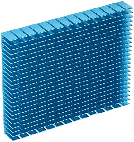Soğutma ısı emici, CPU için PCB için Geniş Kullanım Akıllı Tasarım Alüminyum Soğutucu Soğutucu (Mavi)