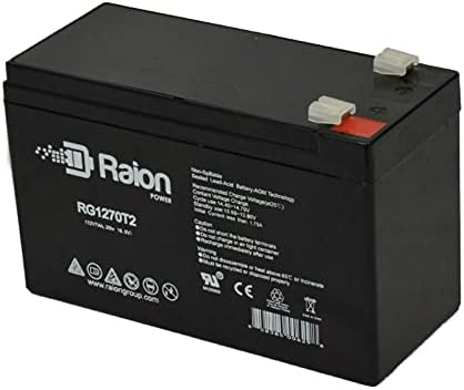 Raion Güç 12 V 7Ah Yedek AGM Alarm Pil için Altronix AL400ULMR - 4 Paketi