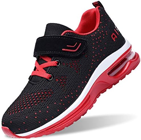 Autper Çocuklar Hava Tenis koşu Ayakkabıları Bellek Köpük Atletik Hafif Spor Yürüyüş Sneakers Erkek Kız (Küçük Çocuk / Büyük