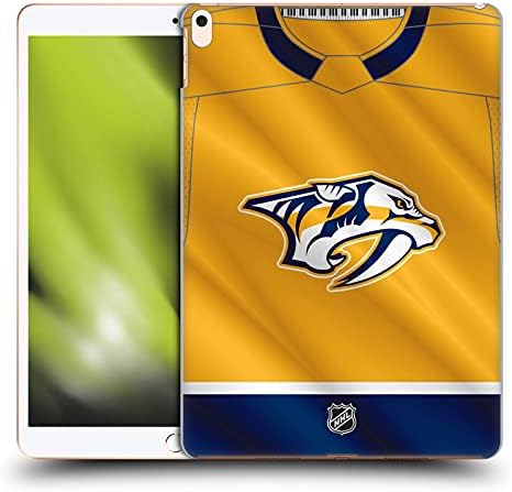 Kafa Kılıfı Tasarımları Resmi Lisanslı NHL Jersey Nashville Predators Sert Sırt Çantası Apple iPad Air ile Uyumlu (2019)