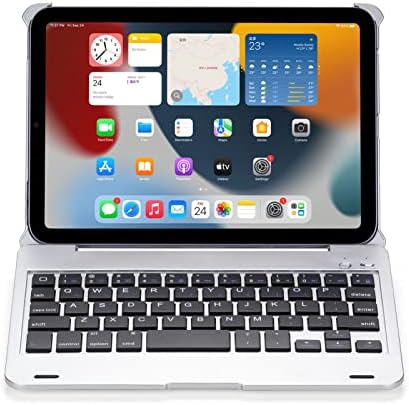ıPad Mini 6 için iPad Klavye Kılıfı 8.3 inç, Stand Kılıflı TWBOCV İnce Kablosuz Klavye 8.3 inç iPad Mini 6. Nesil 2021 için