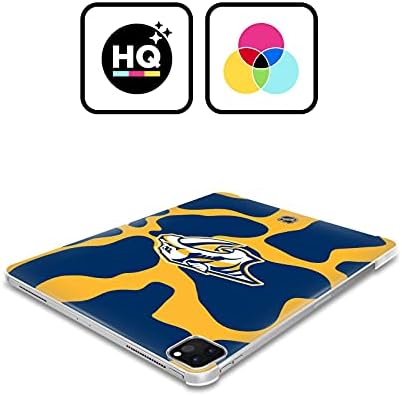 Kafa Kılıfı Tasarımları Resmi Lisanslı NHL İnek Deseni Nashville Predators Sert Sırt Çantası Apple iPad Air ile Uyumlu (2019)