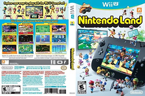 Wii U Deluxe, Nintendo Land ve Mario Vinil Kaplamalı 32GB Siyah Baskı Seti (Sertifikalı Yenilenmiş)