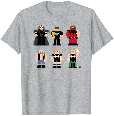 WWE 8-Bit Tutum Dönemi T-Shirt
