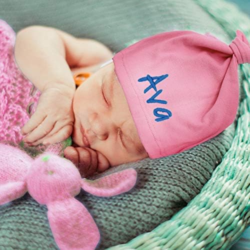 Özel Erkek Bebek Kız Bere Şapka, Kişiselleştirilmiş Hatıra Yenidoğan, Duşlar için Özelleştirilmiş Bebek Hediye, Yeni Ebeveynler