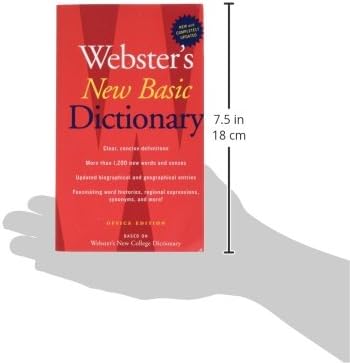Houghton Mifflin Company Webster'ın Yeni Temel Sözlüğü (HOU1019935)