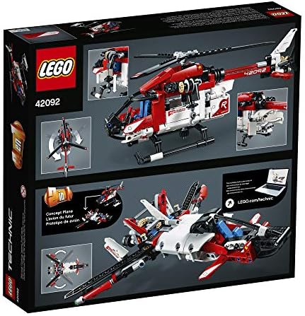 LEGO Teknik Kurtarma Helikopteri 42092 Yapı Seti (325 Adet)