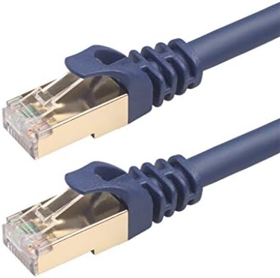 Youanshanghang LİN Ağ Kablosu 15 m CAT8 Bilgisayar Anahtarı Yönlendirici Ultra-İnce Düz Ethernet Ağ LAN Kablosu, yama Kurşun