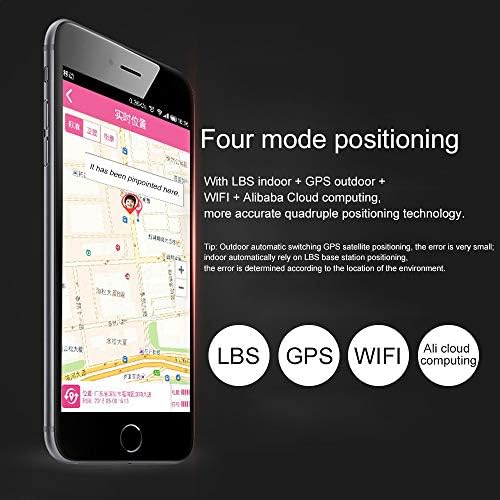 Beacon Pet Yaşlı akıllı saat ile Çift Yönlü Çağrı SOS Anti-Kayıp GPS Pedometre WiFi Izleme Uzaktan monitör iPhone Android Telefonlar