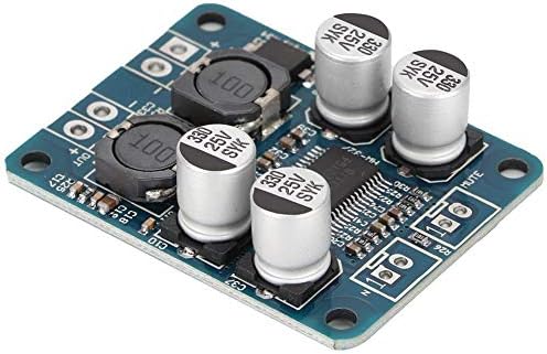 ASHATA Dijital güç amplifikatörü Kurulu, TPA3118 Mono Ses Kanalı Dijital güç amplifikatörü devre kartı modülü Çip 1X60 W 8~24VDC,