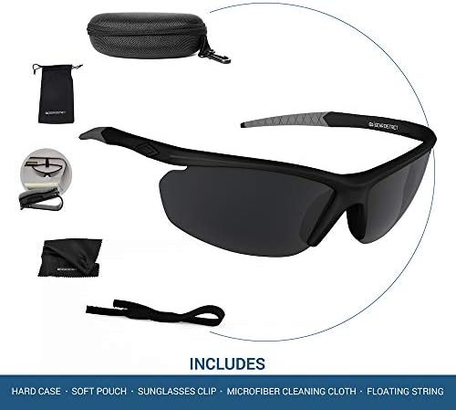 Polarize UV400 Spor Güneş Gözlüğü Buğu Önleyici Sürüş veya Spor Aktiviteleri için İdeal