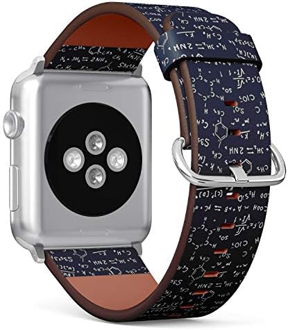 Q-Fasulye Kordonlu Saat, Küçük Apple Watch 38mm / 40mm ile Uyumlu - Yedek Deri Band Bilezik Kayışı Bileklik Aksesuar / / Kimya