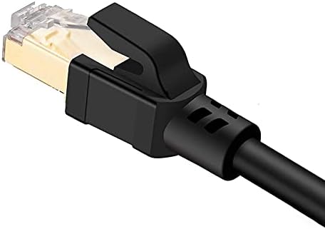 Konnektörler Cat8 Ethernet Kablosu RJ45 8P8C Ağ Kablosu 2000 MHz Yüksek Hızlı Yama 25/40 Gbps LAN Yönlendirici Laptop için