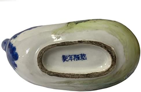 Çin Porselen Patlıcan Şekli Şişe Ekran Enfiye Şişesi Acs605-4