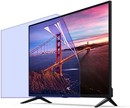 KFJZGZZ Parlama Önleyici TV Ekran Koruyucu LED OLED QLED LCD HD 4 K TV Açık Mavi Engelleme TV Filmi Filtresi Gözleri Koruyun