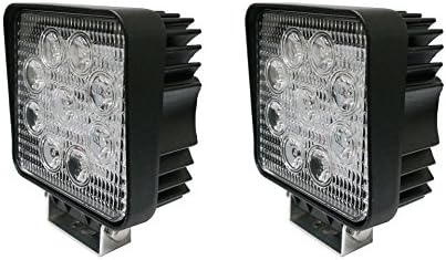 Kare LED çekici kamyon ışık ABD Aydınlatma OpticsTM 27 w Kare LED iş ışık Lambası Off Road Yüksek Güç ATV Wrangler 4x4 Rv Römork