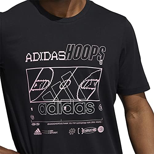 adidas Erkek Yansıtıcı Basketbol Tişörtü