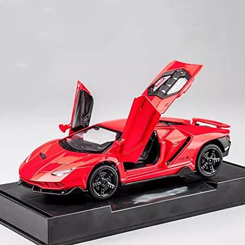 Xolyete Spor Araba Modeli 3 renk ısteğe Bağlı Alaşım Malzeme Oyuncak Dekorasyon Koleksiyonu Açabilirsiniz Kapı Ses ve ışık