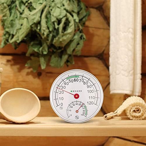 YİNMZNG Sıcaklık Nem Ölçer-Duvar Asılı Tip Sauna Odası Termometre Higrometre Sıcaklık Nem Ölçer Ölçüm Aracı