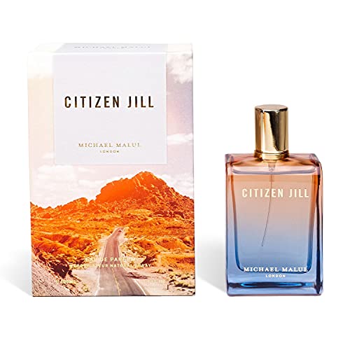 Citizen Jill 3.4 oz eau de parfum kadınlar için parfüm, Michael Malul'dan meyveli ve lüks kadın parfümü