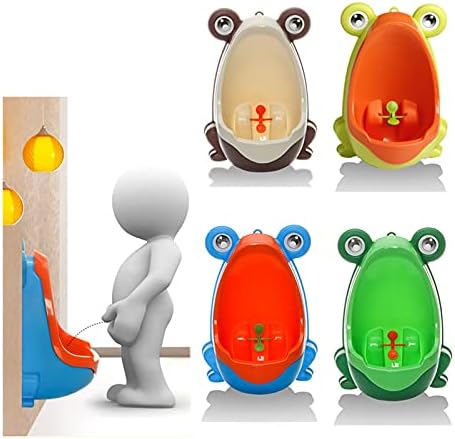 BEİMODZ Çocuklar Lazımlık Kurbağa Bebek Erkek Çocuk İşemek Lazımlık Tuvalet Eğitimi Çocuklar Pisuar Banyo (Renk: A)