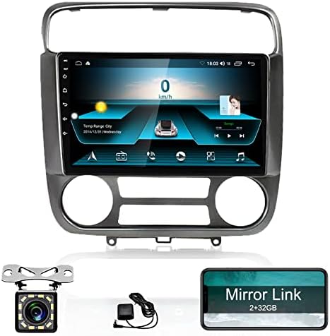 Honda Stream 2 2000-2006 için araba Stereo 9 İnç, Ayna Bağlantı GPS Navigasyon Stereo Spport Bluetooth 5.0 TSK WiFi ile Android