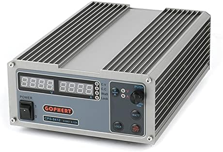 YEZIZ Laboratuvar Tezgahı Güç Kaynağı CPS-8412 Ayarlanabilir Dijital DC Güç Kaynağı Yüksek Verimli Kompakt 84 V 12A OVP/OCP