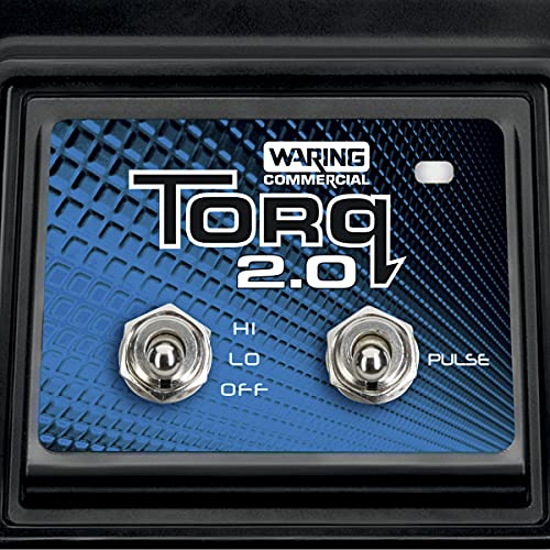 Waring Ticari TBB145 TORQ 2 Beygir Gücü Blender, 2 Hız Geçiş Anahtarı Kontrolleri, 48 oz ile. BPA İçermeyen Konteyner, 120V,