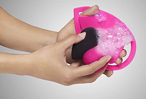 beautyblender keep. it. clean kit: Makyaj Süngerleri, Karıştırıcılar ve Fırçalar için Esnek Silikon Temizleme Pedi