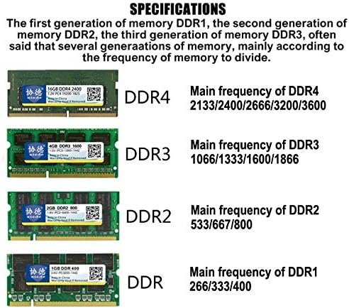 LUNCA DDR3 1066 MHz 4 GB 1.5 V Genel Tam Uyumluluk Bellek RAM Modülü Masaüstü PC ıçin Hızlı kullanımı kolay