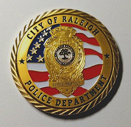 Raleigh Polis Departmanı Meydan Okuma Sanat Madalyonunu Renklendirdi